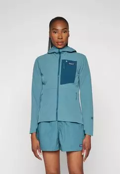 Флисовая куртка CROSSSTRATA HOODY Patagonia, сине-зеленый