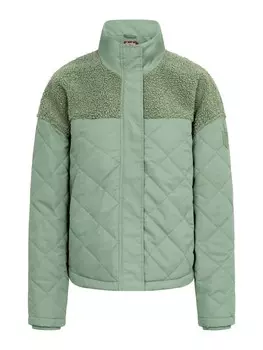 Флисовая куртка Derbe Quiltholm, цвет hedge green