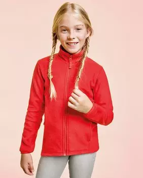 Флисовая куртка для мальчика с высоким воротником на подкладке и усиленными швами ROLY, индиго