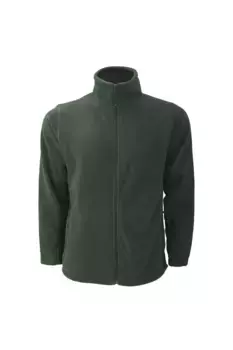 Флисовая куртка для улицы с полной молнией Russell, зеленый