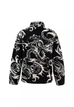 Флисовая куртка DRAG BATTLE AOP Ed Hardy, черный