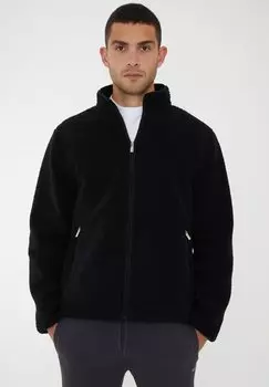 Флисовая куртка EDMUND Threadbare, черный