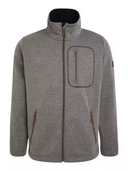 Флисовая куртка elkline, цвет greymelange