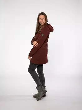 Флисовая куртка elkline Morning dew, бордо