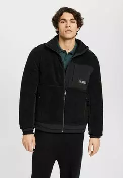 Флисовая куртка Esprit, черный