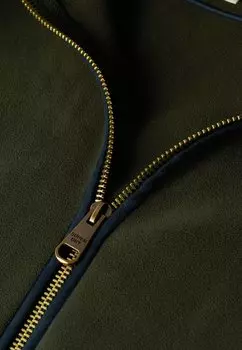 Флисовая куртка ESTATE Superdry, зеленый
