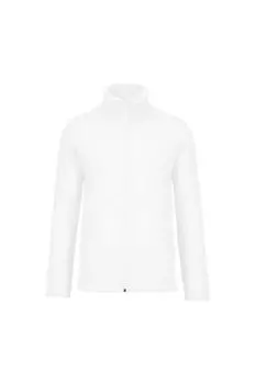 Флисовая куртка Falco с молнией и защитой от катышков Kariban, белый