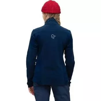 Флисовая куртка Falketind Warm1 женская Norrona, цвет Indigo Night