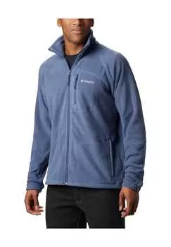 Флисовая куртка "fast trek ii" воротник-стойка нагрудный карман Columbia, цвет 479 dark mountain