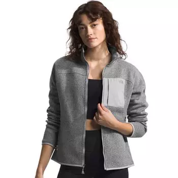 Флисовая куртка front range The North Face, серый