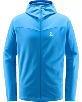 Флисовая куртка Frost со средним капюшоном Haglfs, синий