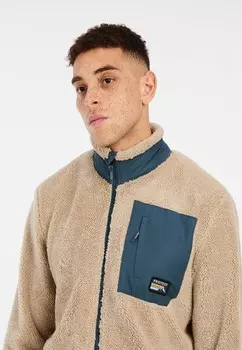 Флисовая куртка FULLZIPS Protest, бежевый