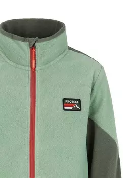 Флисовая куртка FULLZIPS Protest, зеленый