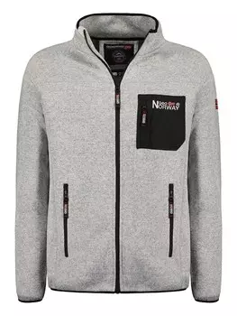 Флисовая куртка Geographical Norway Fleecejacke Title, светло-серый