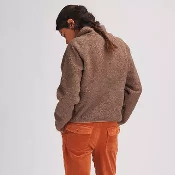 Флисовая куртка GOAT на молнии спереди женская Backcountry, цвет Fossil