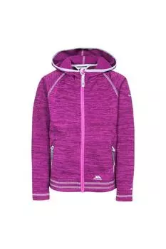 Флисовая куртка Goodness на молнии с капюшоном и полной молнией Trespass, фиолетовый