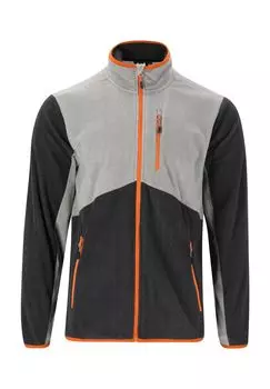 Флисовая куртка Greyson с практичными карманами на молнии WHISTLER, цвет Asphalt