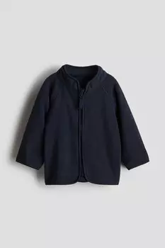 Флисовая куртка H&M, синий