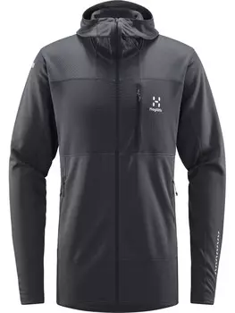 Флисовая куртка Haglfs Athletic Fleece Jacket L.I.M, темно-серый
