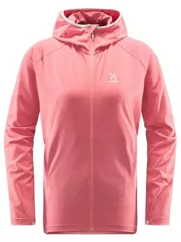 Флисовая куртка Haglfs Mirre, розовый