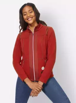 Флисовая куртка Heine, цвет Kirsche