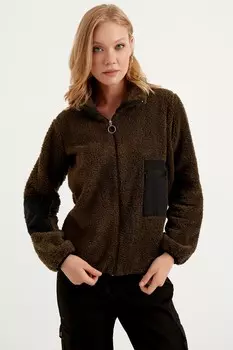 Флисовая куртка Herita, хаки