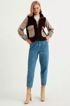 Флисовая куртка Herita, коричневый