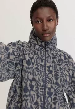 Флисовая куртка hessnatur, фиолетовый