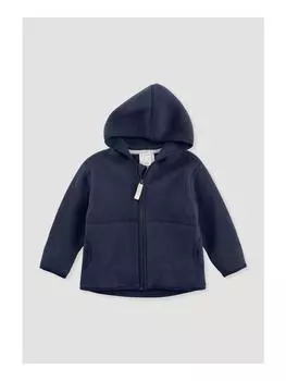 Флисовая куртка Hessnatur, темно-синий