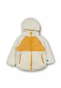 Флисовая куртка HOODED ZIP UP Little Green Radicals, кремовый