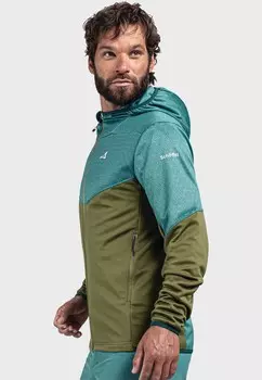 Флисовая куртка HOODY SVARDALEN M Schffel, темно-зеленый