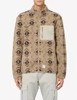 Флисовая куртка Hugh в стиле инка Fat Moose, бежевый