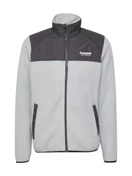 Флисовая куртка Hummel Charley, цвет Grey/Dark grey