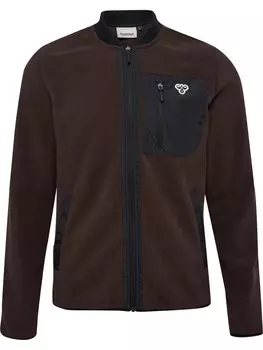 Флисовая куртка Hummel Hmlfleece Erwachsene, цвет chocolate plum