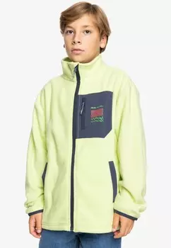 Флисовая куртка ICE FIELDS FZ Quiksilver, зеленый