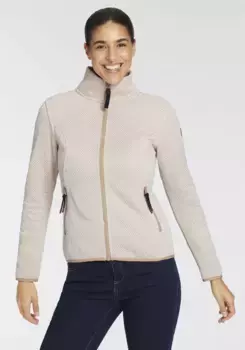 Флисовая куртка Icepeak "D KNIT FLEECE JACKE AIKES" (1 шт.), утепленная, цвет Powder