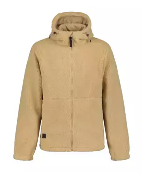 Флисовая куртка Icepeak с капюшоном, бежевый