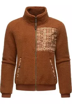 Флисовая куртка IMOLLA Ragwear, цвет brown melange
