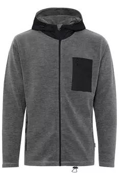 Флисовая куртка INDICODE JEANS Fleece Jacket Wilmot, темно-серый