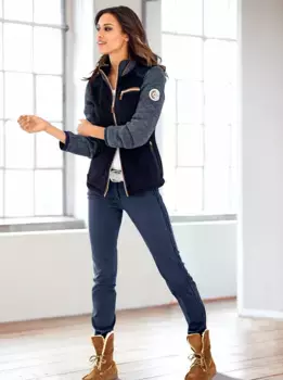 Флисовая куртка Inspirations Inspirationen, синий