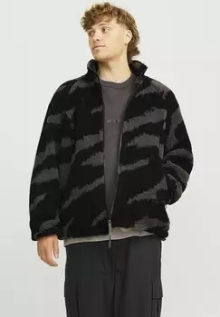 Флисовая куртка Jack & Jones, черный