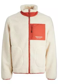 Флисовая куртка Jack & Jones Jacke 'Vesterbro', белый