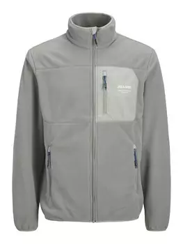 Флисовая куртка JACK & JONES JJTheo, цвет Grey/Light grey