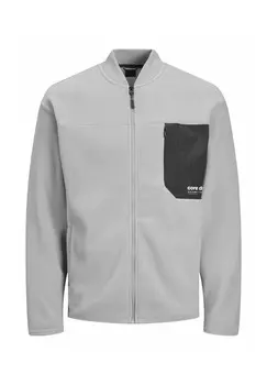 Флисовая куртка Jack & Jones, серый