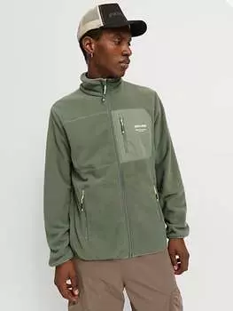 Флисовая куртка Jack & Jones, зеленый