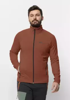 Флисовая куртка Jack Wolfskin "BAISELBERG FZ M", цвет Carmine