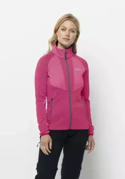 Флисовая куртка Jack Wolfskin "BLATTSTEIG FZ W", розовый