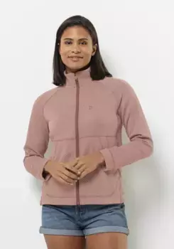 Флисовая куртка Jack Wolfskin "FERNWEH JKT W", цвет Rose-Dawn