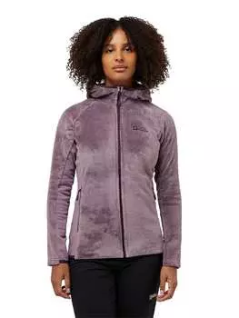 Флисовая куртка Jack Wolfskin, фиолетовый