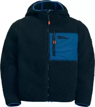 Флисовая куртка JACK WOLFSKIN Fleece Jacket, цвет blue/night blue